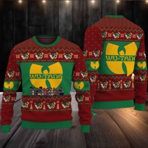 Wu Tang Clan Knitted Christmas Sweater Gift For Christmas