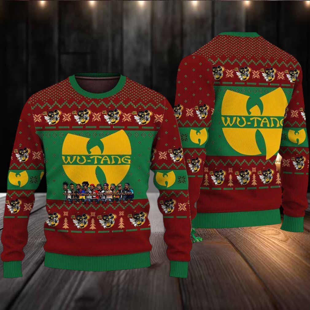 Wu Tang Clan Knitted Christmas Sweater Gift For Christmas