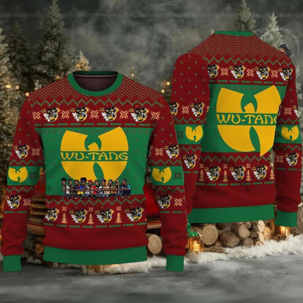 Wu Tang Clan Knitted Christmas Sweater Gift For Christmas