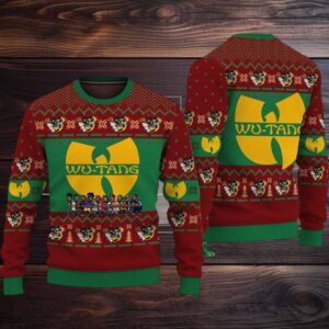 Wu Tang Clan Knitted Christmas Sweater Gift For Christmas