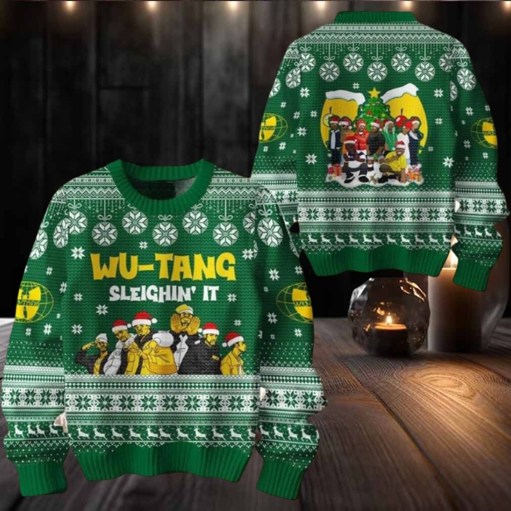 Wu tang Clan Logo Ugly Christmas Sweater Wu tang Clan Logo Ugly Christmas Sweater