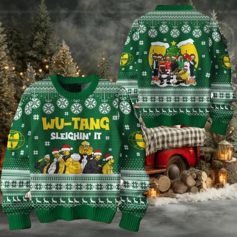 Wu tang Clan Logo Ugly Christmas Sweater Wu tang Clan Logo Ugly Christmas Sweater