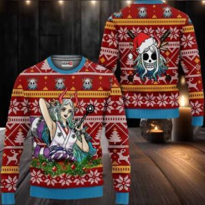 Yamato Anime Xmas Gifts One Piece Ugly Christmas Sweater