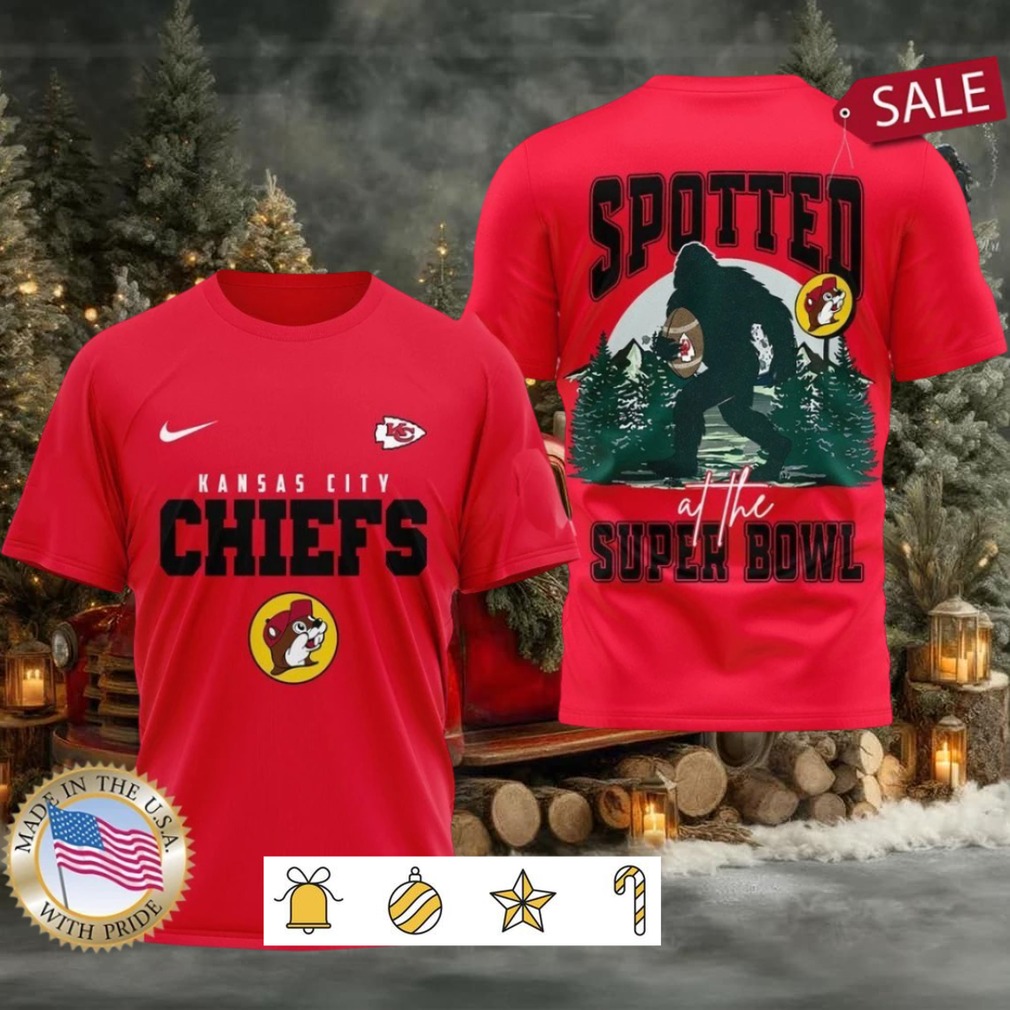 Kansas City Chiefs NFL Buc ee’s Spotted at the Super Bowl Shirt Kansas City Chiefs NFL Buc ee’s Spotted at the Super Bowl Shirt