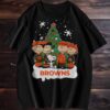 Peanuts Snoopy and Friends Los Angeles Chargers Christmas Tree T Shirt Peanuts Snoopy and Friends Los Angeles Chargers Christmas Tree T Shirt