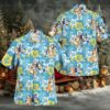 Blue Water Pokemon Hawaiian Shirt Blue Water Pokemon Hawaiian Shirt