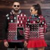 Arizona Cardinals Mickey Mouse Heart Ugly 3D Zip Up Hoodie Arizona Cardinals Mickey Mouse Heart Ugly 3D Zip Up Hoodie