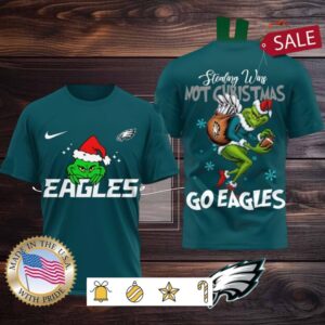 Philadelphia Eagles NFL Grinch Dr. Seuss Stealing Wins Not Christmas Shirt