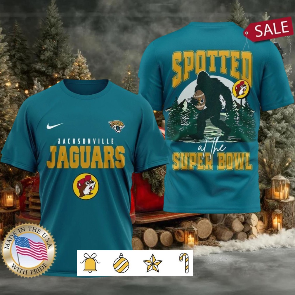 Jacksonville Jaguars NFL Buc ee’s Spotted at the Super Bowl Shirt Jacksonville Jaguars NFL Buc ee’s Spotted at the Super Bowl Shirt