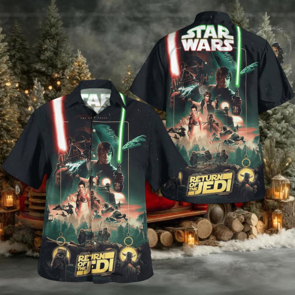 Return of the Jedi Hawaiian Shirt Return of the Jedi Hawaiian Shirt
