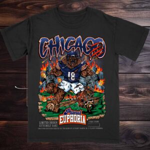 Planet Euphoria Chicago Football Tee