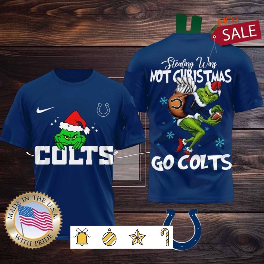 Indianapolis Colts NFL Grinch Dr. Seuss Stealing Wins Not Christmas Shirt Indianapolis Colts NFL Grinch Dr. Seuss Stealing Wins Not Christmas Shirt