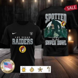 Las Vegas Raiders NFL Buc ee’s Spotted at the Super Bowl Shirt