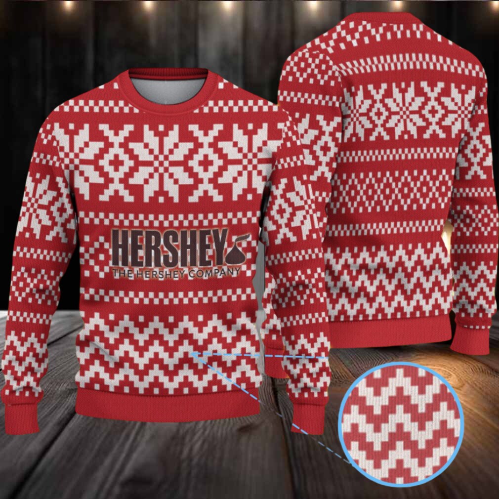 Red Fair Isle Snowflake Hennessy Ugly Christmas Sweater Red Fair Isle Snowflake Hennessy Ugly Christmas Sweater