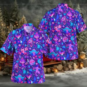 Paranormal Pokemon Hawaiian Shirt