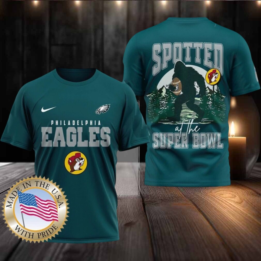 Philadelphia Eagles NFL Buc ee’s Spotted at the Super Bowl Shirt Philadelphia Eagles NFL Buc ee’s Spotted at the Super Bowl Shirt