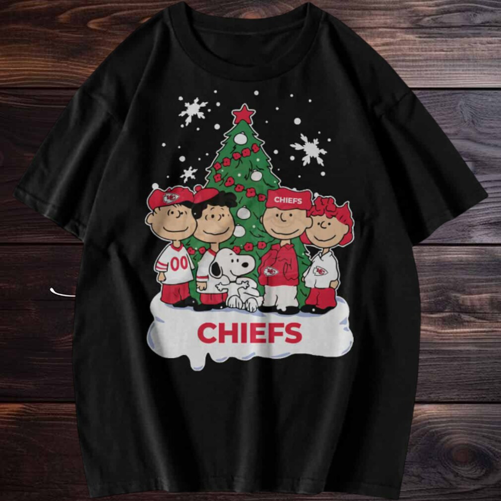 Snoopy and Friends Kansas City Chiefs Merry Christmas Tree Shirt Snoopy and Friends Kansas City Chiefs Merry Christmas Tree Shirt