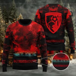 AFC Bournemouth x Stranger Things Ugly Sweater