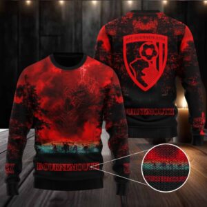 AFC Bournemouth x Stranger Things Ugly Sweater