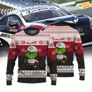 AKKODIS ASP TEAM LEXUS FIAWEC × Grinch Ugly Christmas Sweater AKKODIS ASP TEAM LEXUS FIAWEC × Grinch Ugly Christmas Sweater