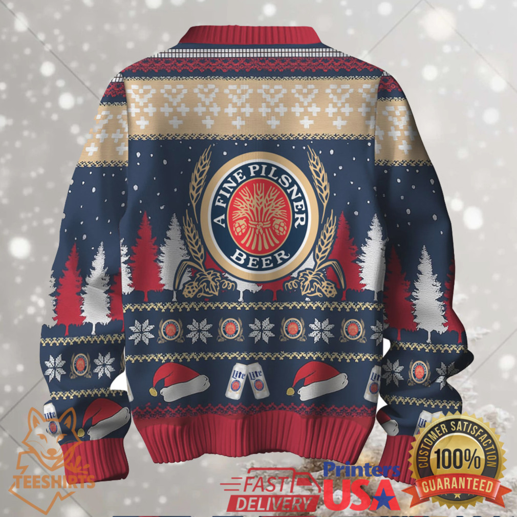 Ain’t No Laws When You’re Drinkin’ With Claus Miller Lite Ugly Christmas Sweater Ain’t No Laws When You’re Drinkin’ With Claus Miller Lite Ugly Christmas Sweater