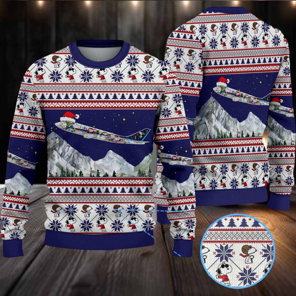 All Nippon Airways – Snoopy Christmas Knitted Sweater All Nippon Airways – Snoopy Christmas Knitted Sweater