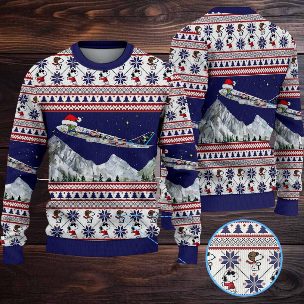 All Nippon Airways – Snoopy Christmas Knitted Sweater All Nippon Airways – Snoopy Christmas Knitted Sweater