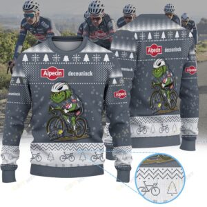 Alpecin Deceuninck × Grinch Christmas Ugly Sweater Alpecin Deceuninck × Grinch Christmas Ugly Sweater