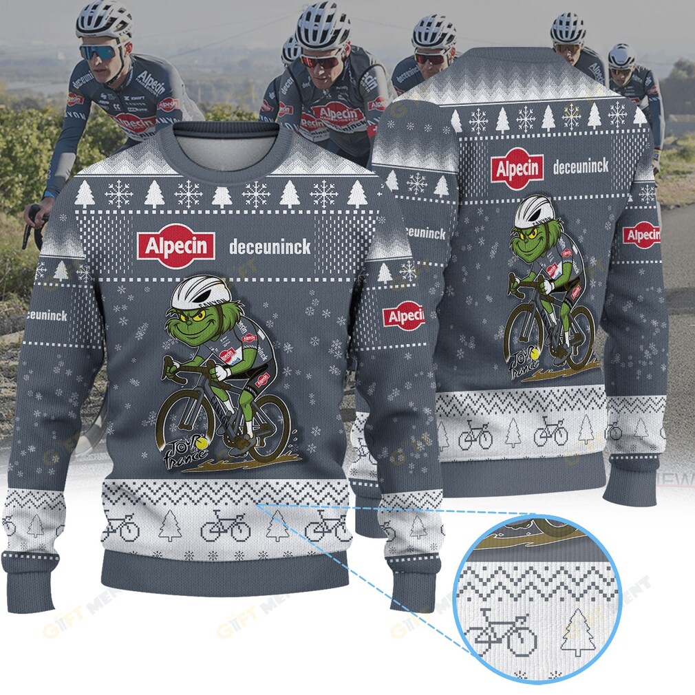 Alpecin Deceuninck × Grinch Christmas Ugly Sweater Alpecin Deceuninck × Grinch Christmas Ugly Sweater