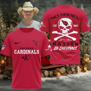Arizona Cardinals Kenny Chesney No Shoes Nation Go Cardinals Hoodie T Shirt