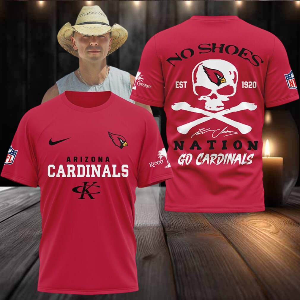 Arizona Cardinals Kenny Chesney No Shoes Nation Go Cardinals Hoodie T Shirt Arizona Cardinals Kenny Chesney No Shoes Nation Go Cardinals Hoodie T Shirt