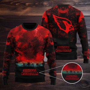 Arizona Cardinals x Stranger Things Ugly Sweater – TANTN17499 Arizona Cardinals x Stranger Things Ugly Sweater – TANTN17499