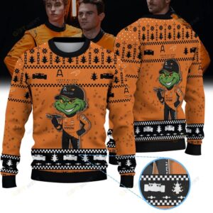 Arrow McLaren IndyCar × Grinch Ugly Christmas Sweater