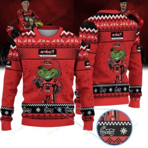 Aruba.it Racing Ducati WorldSBK × Grinch Ugly Christmas Sweater