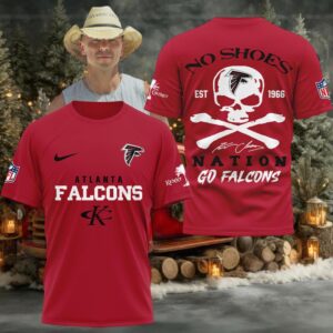 Atlanta Falcons Kenny Chesney No Shoes Nation Go Falcons Hoodie T Shirt