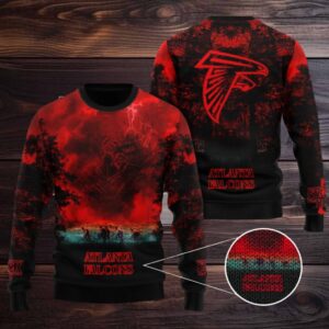 Atlanta Falcons x Stranger Things Ugly Sweater – TANTN17500 Atlanta Falcons x Stranger Things Ugly Sweater – TANTN17500