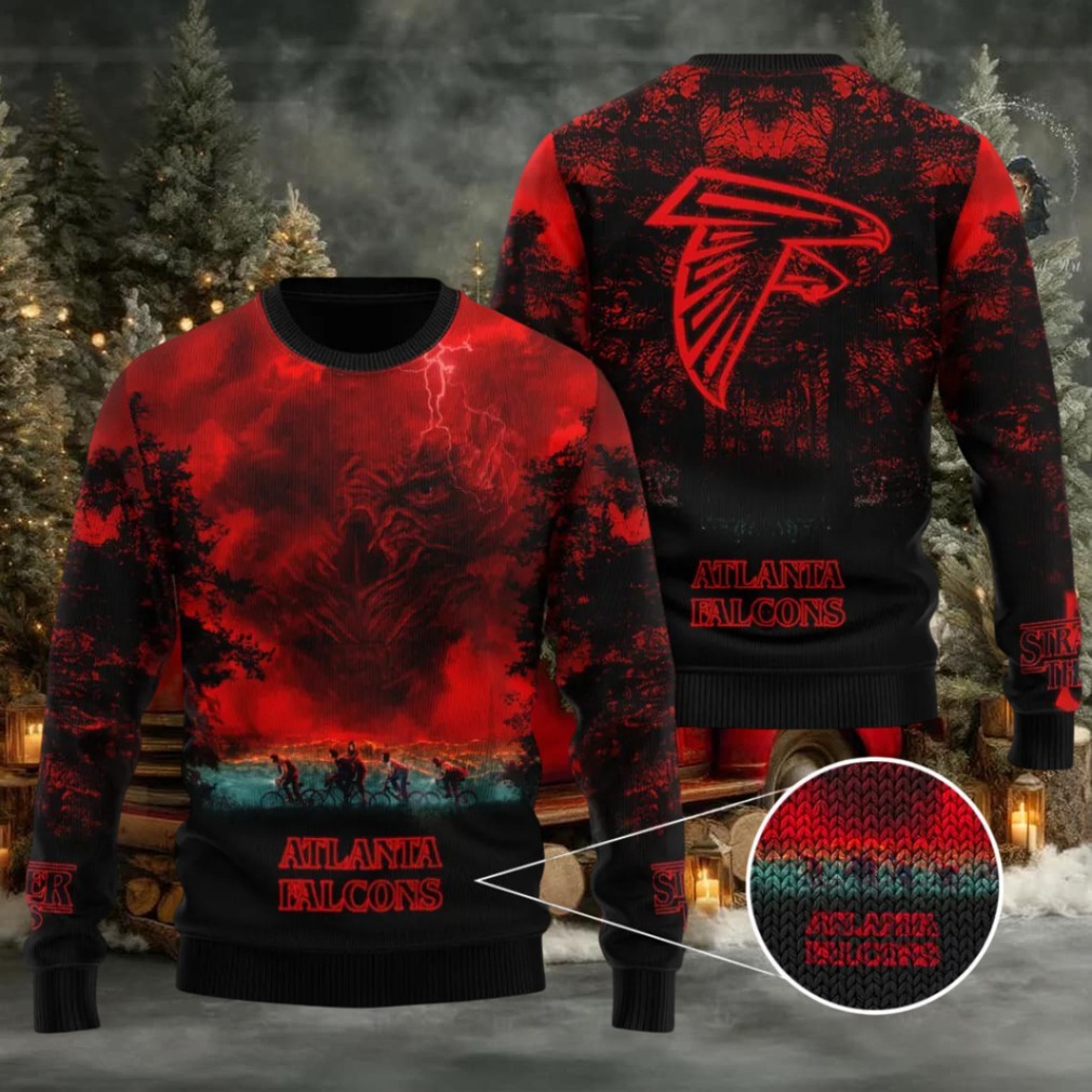 Atlanta Falcons x Stranger Things Ugly Sweater – TANTN17500 Atlanta Falcons x Stranger Things Ugly Sweater – TANTN17500