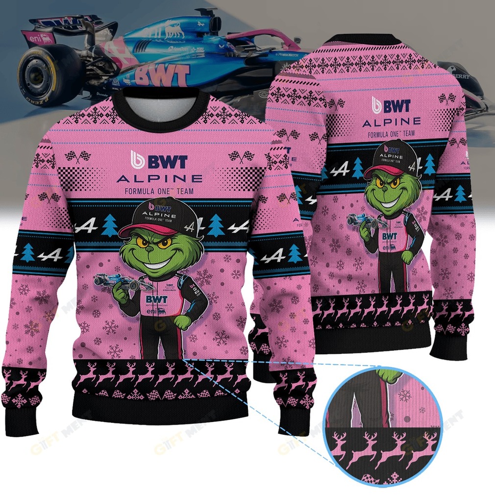 BWT Alpine F1 Team × Grinch Ugly Christmas Sweater II BWT Alpine F1 Team × Grinch Ugly Christmas Sweater II