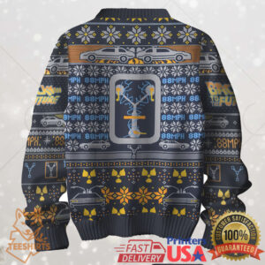 Back to the Future Christmas Sweater