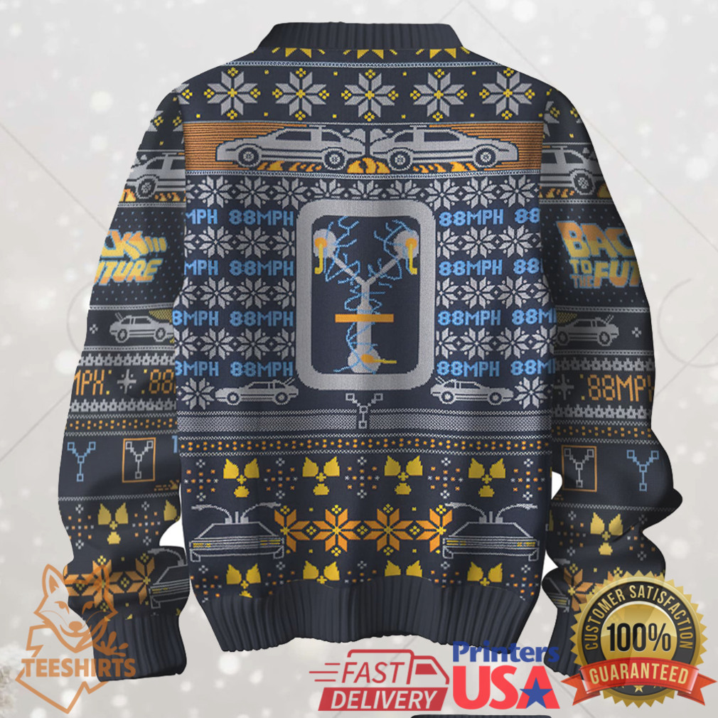 Back to the Future Christmas Sweater Back to the Future Christmas Sweater