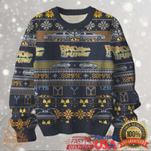Back to the Future Christmas Sweater