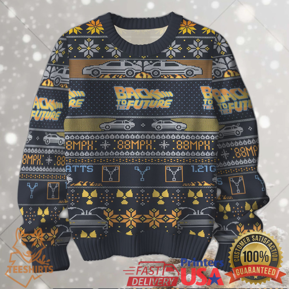 Back to the Future Christmas Sweater Back to the Future Christmas Sweater
