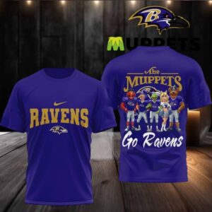 Baltimore Ravens NFL The Muppets Shirt