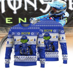 Bartosz Zmarzlik × Grinch FIM Speedway SGP Christmas Ugly Sweater