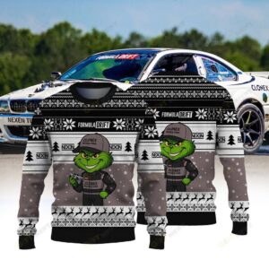Beechum Racing Trenton Beechum × Grinch Ugly Christmas Sweater Beechum Racing Trenton Beechum × Grinch Ugly Christmas Sweater