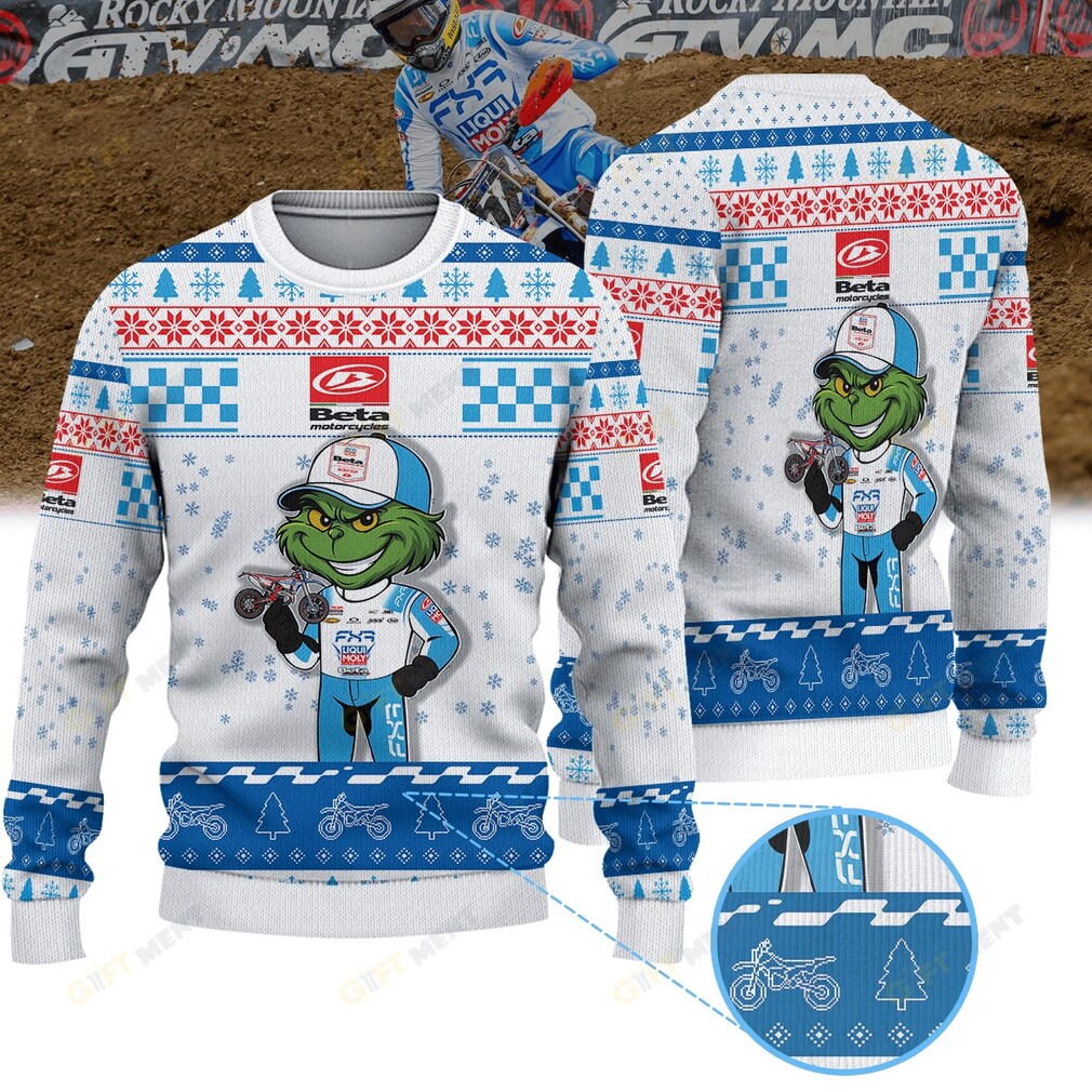 Benny Bloss Liqui Moly Beta × Grinch Ugly Christmas Sweater Benny Bloss Liqui Moly Beta × Grinch Ugly Christmas Sweater
