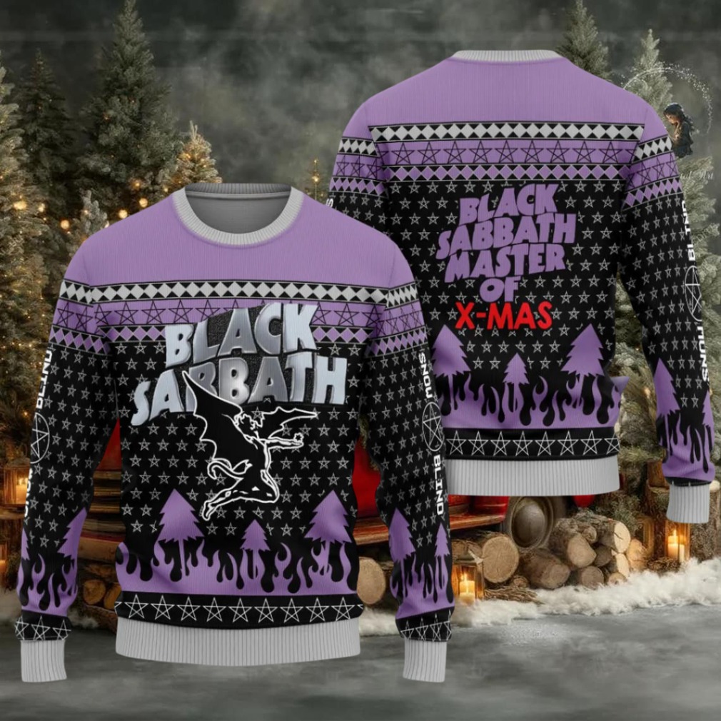 Black Sabbath Ugly Sweater – ANHNV 5695 Black Sabbath Ugly Sweater – ANHNV 5695