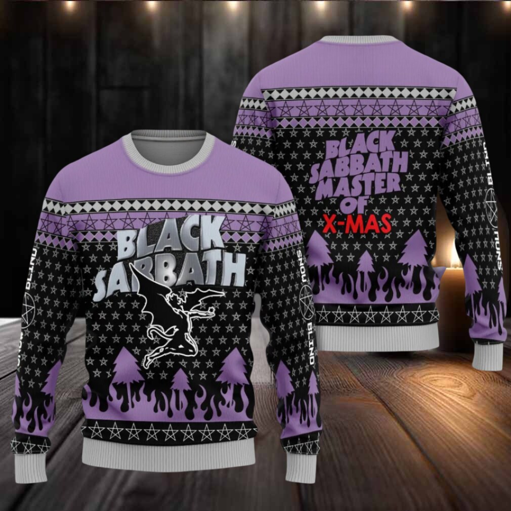 Black Sabbath Ugly Sweater – ANHNV 5695 Black Sabbath Ugly Sweater – ANHNV 5695