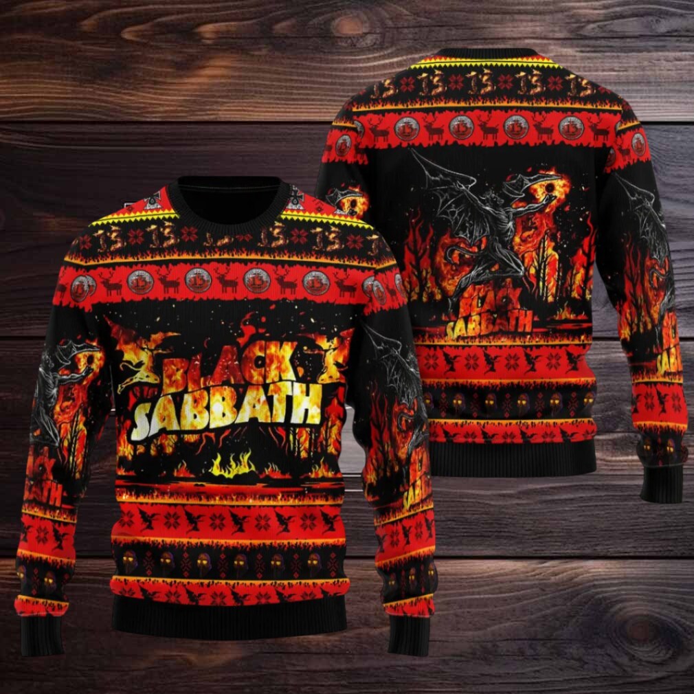 Black Sabbath Ugly Sweater – ANHNV 5727 Black Sabbath Ugly Sweater – ANHNV 5727