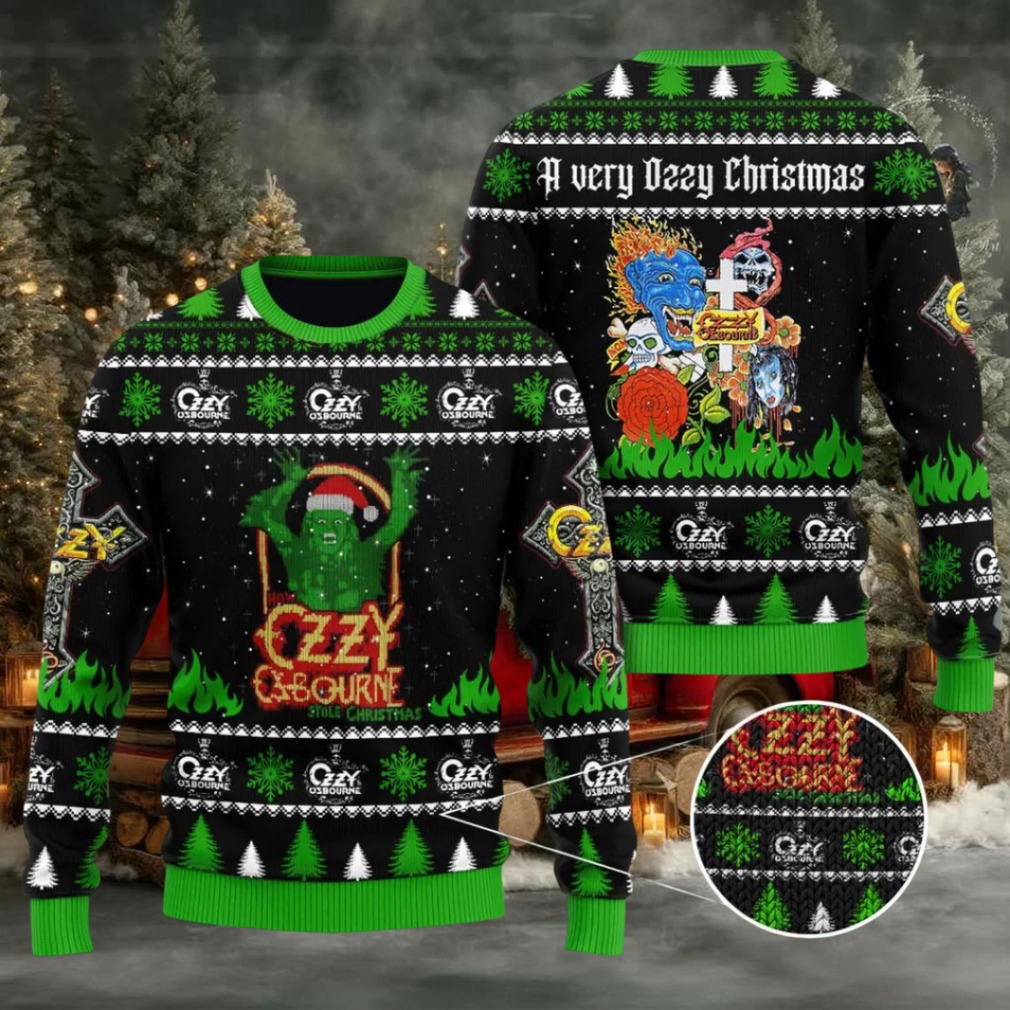 Black Sabbath x Ozzy Osbourne Ugly Sweater – ANHNV 5686 Black Sabbath x Ozzy Osbourne Ugly Sweater – ANHNV 5686